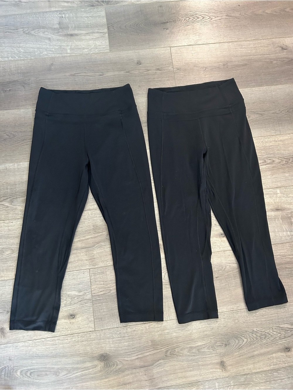 Lululemon Black 21” Crop Leggings